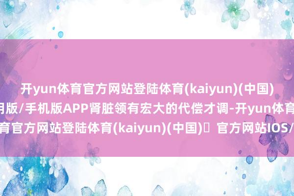 开yun体育官方网站登陆体育(kaiyun)(中国)❥官方网站IOS/安卓通用版/手机版APP肾脏领有宏大的代偿才调-开yun体育官方网站登陆体育(kaiyun)(中国)❥官方网站IOS/安卓通用版/手机版APP